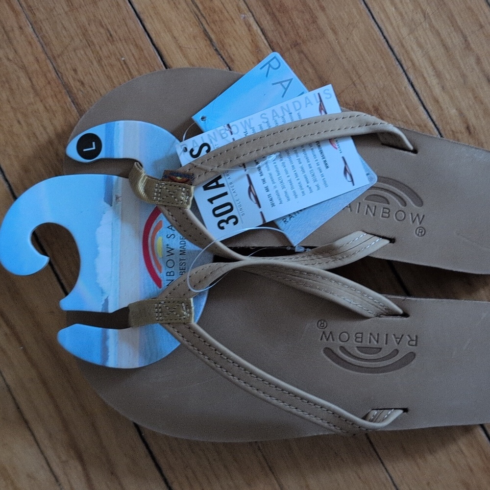 Rainbow Womens Large 7.5-8.5 Sierra Brown Sandals